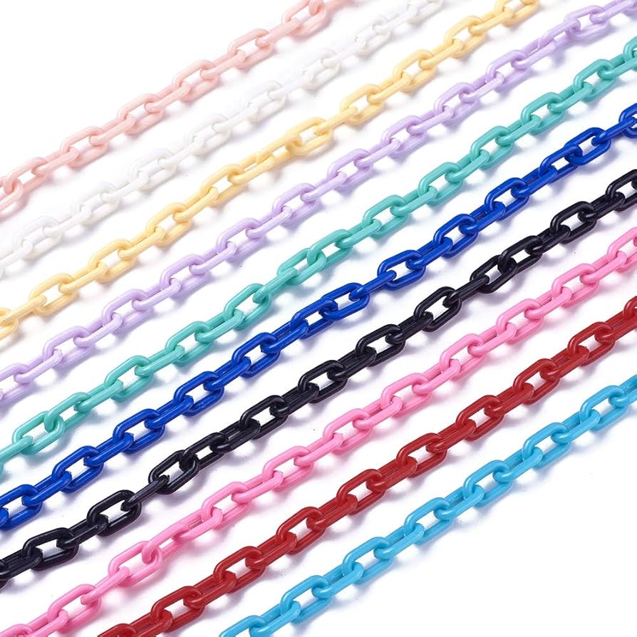 Amazon | Beadthoven 10本入り 幅8mm 混合色 プラスチック